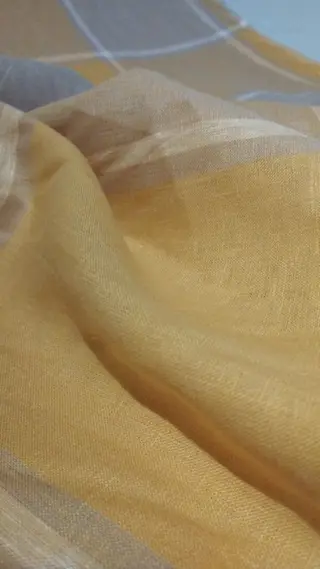 Weelderige zuivere linnen sneden - (300 + 100) x 140 cm (2) - Linnen - 21e eeuw