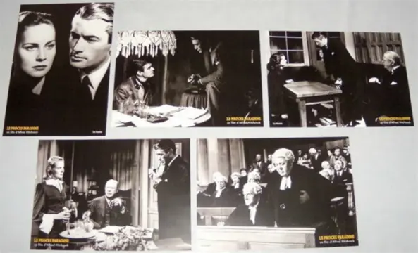 THE PARADINE CASE filmfotoset.