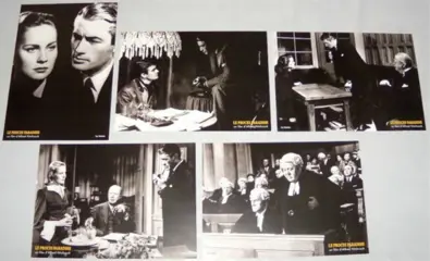 THE PARADINE CASE filmfotoset.