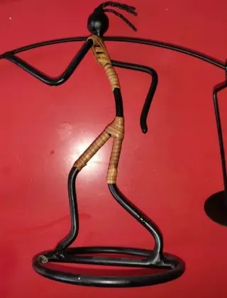 Kandelaar (1) - IJzer (gegoten/gesmeed)