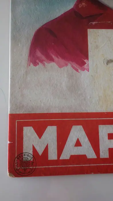 Reclame bord Martini - Expo 1958 Brussel (1) - Karton