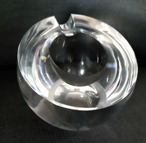Baccarat - Zware asbak/lege zak - Kristal