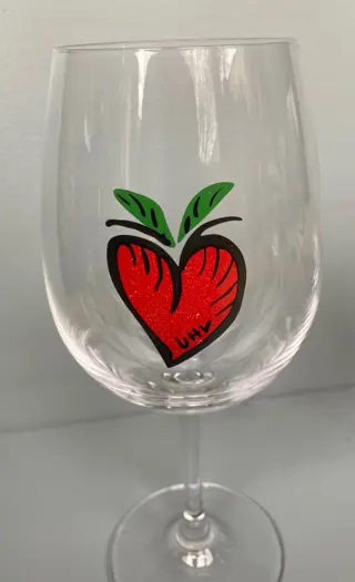 Ulrica Hydman-Vallien - Kosta Boda - Glazen, "Friendship" serie (8) - Glas