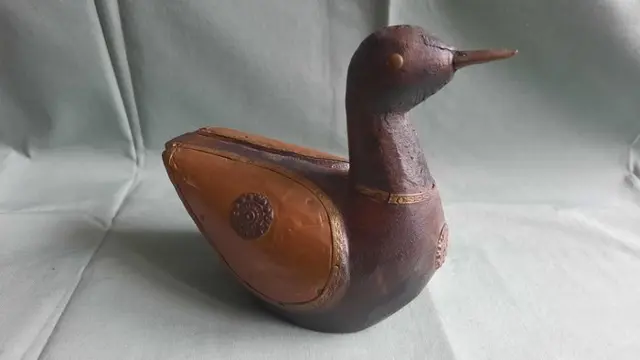 Beeldje(s) (3) - Hout, Koper