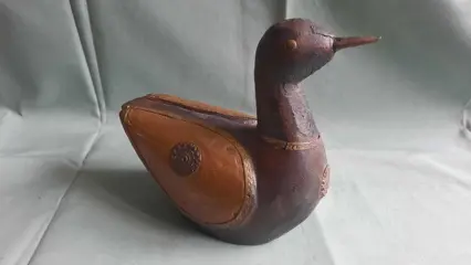 Beeldje(s) (3) - Hout, Koper