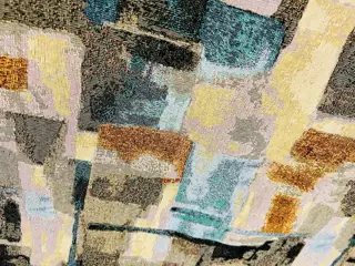 5,00 x 1,40 meter!!! Elegante veelkleurige gobelin stof (1) - Hars/polyester, Katoen - 21e eeuw