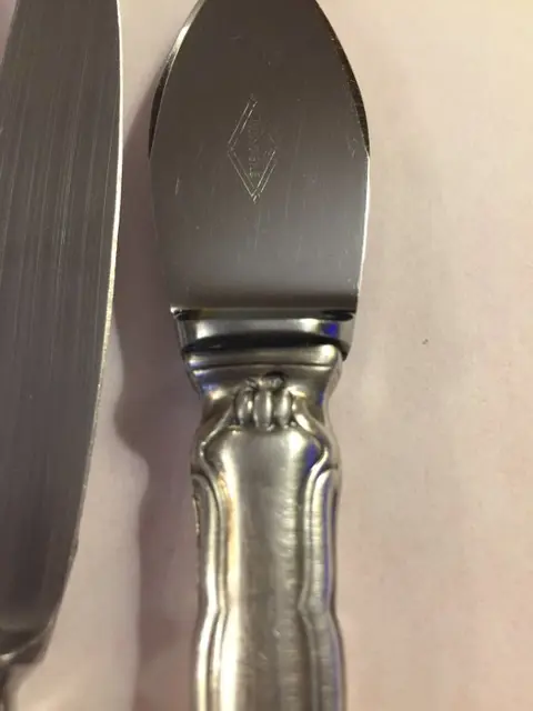 Christofle - Couvert, Mes, Soeplepel (6) - .800 zilver, Verzilverd