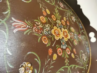 Hindeloopen Dienblad in bruin (1) - Hout