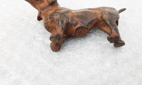 P. Chenet - Beeld - Teckel - 11cm - Brons