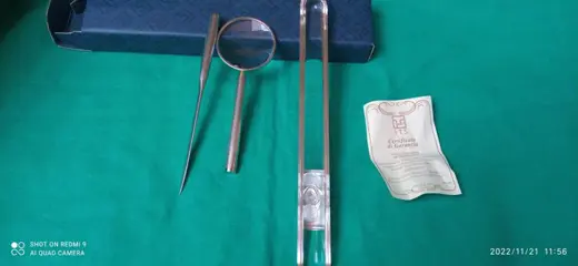 Vergrootglas-briefopener (3) - Zilver gelamineerd