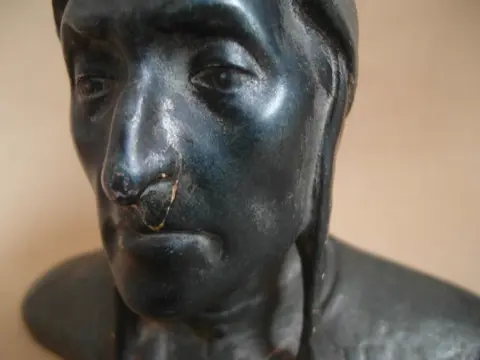 Fritz Kochendorfer - Fritz Kochendorfer - Figuur/beeld, Dante - Terracotta