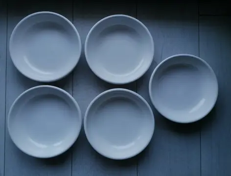 Franco Bucci - Bucci - 5 soepkommen in keramiek. Franco Bucci - Keramiek