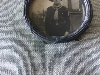 oude fotolijst (1) - Glas, Staal