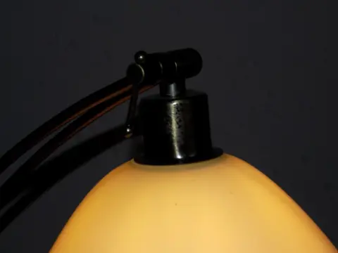 Verestelbare vloerlamp met dimmer (1) - Modern - gepatineerd metaal