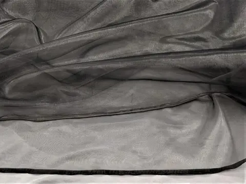 Schitterend Organza moiré effect Miglioretti 770 x 330 cm - Organza - 21e eeuw