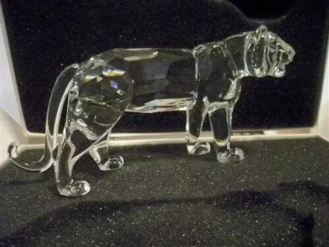 Michael Stamey - Swarovski - Beeld(je), Tiger - 220470 - Kristal