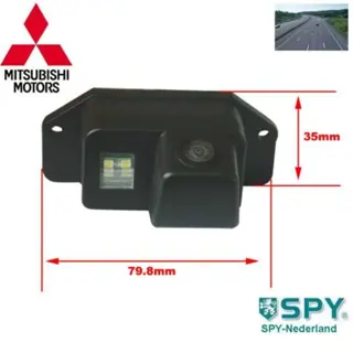 Mitsubishi Lancer achteruitrijcamera systeem SPY