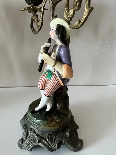 Kandelaar - Geplateerd metaal?