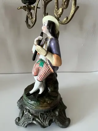 Kandelaar - Geplateerd metaal?