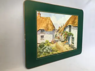 John Hinde - Individueel tafelkleed (6) - Kurk, gelakt papier.