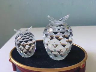 Swarovski - grote en kleine uil - Kristal