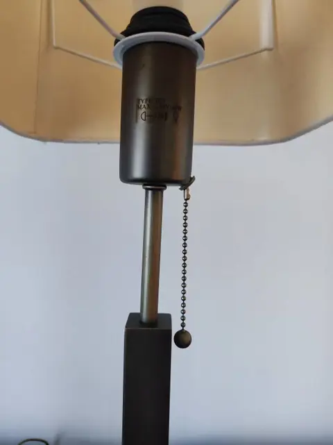 Two table lamps - Koper