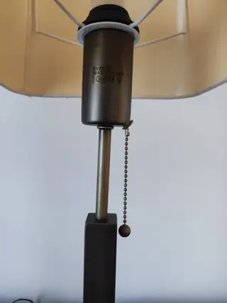 Two table lamps - Koper