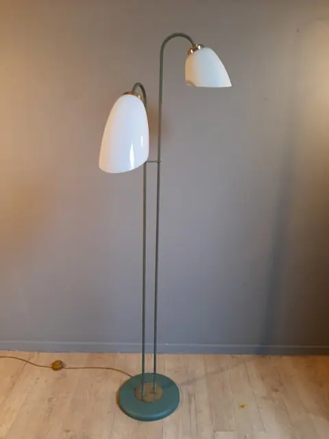 Vloerlamp, Staandelamp (1) - IJzer (gegoten/gesmeed)