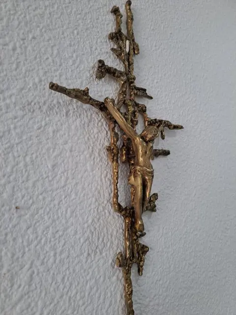 dalí - Dali's Christusreproductie - Brons (verguld)