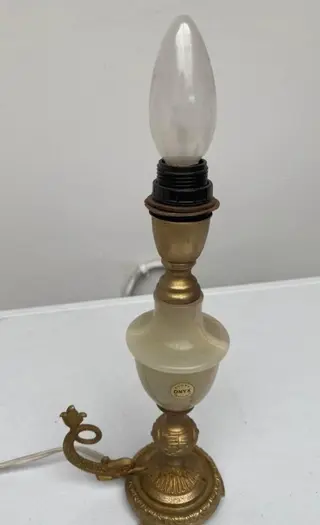 lampje (1) - Onyx, metaal