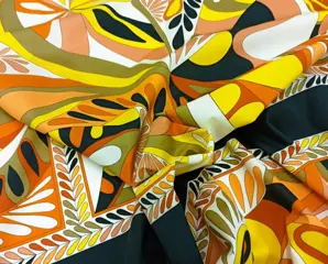 Prachtige stof van puur katoen 1200 x 150 cm - Katoen - Eind 20e eeuw