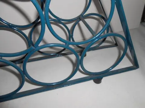 metalen wijnrek (1) - Art Deco - IJzer (gegoten/gesmeed)