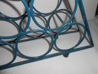 metalen wijnrek (1) - Art Deco - IJzer (gegoten/gesmeed)