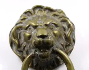 klopper / klopper (1) - Brons (verguld/verzilverd/gepatineerd/koud geschilderd)