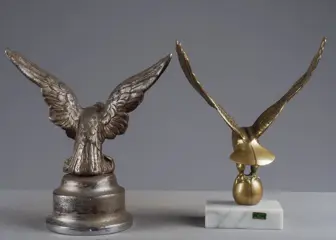 porte montre zakhorloge standaard (2) - metaal messing marmer