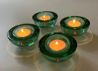 Anna-Leena Hakatie - Iittala - Waxinelichthouder (4) - Glas