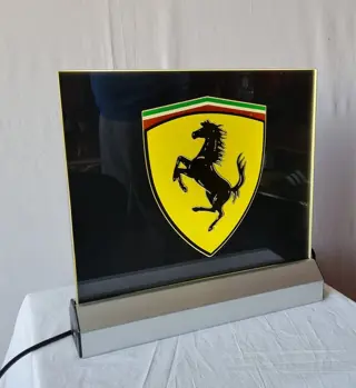 Tafellamp - De Stijl - Glas, Plastic