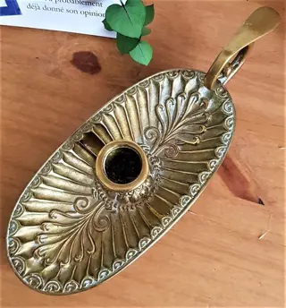 Max le Verrier - Max le Verrier - Schitterend beeld of chique kandelaar gesigneerd (2) - Brons