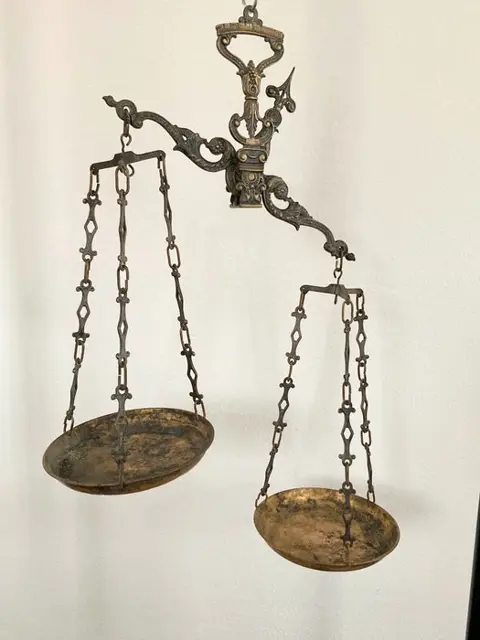 Koperen weegschaal - Koper