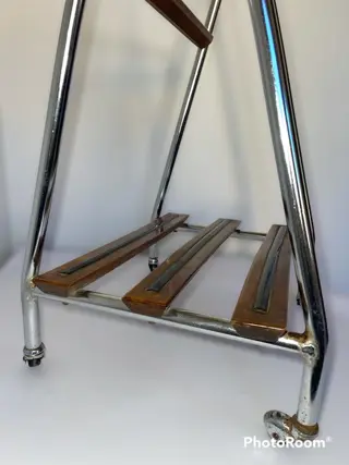 Paris - PARIJS-Galan 's nachts, Vintage Dressboy (1) - Hout, Staal