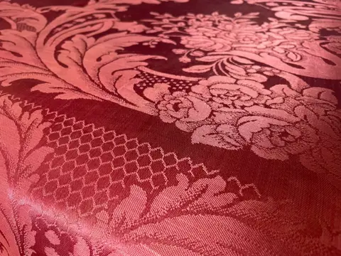 Imperial dubbele sprei, San Leucio - 252 x 215 cm - Zijde - Tweede helft 20e eeuw