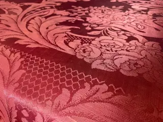 Imperial dubbele sprei, San Leucio - 252 x 215 cm - Zijde - Tweede helft 20e eeuw