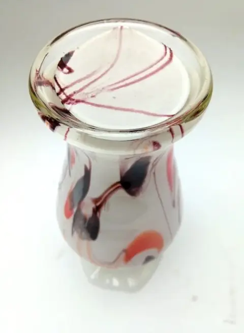 Vaas - Florence (midden 20e eeuw) - Opaline glas