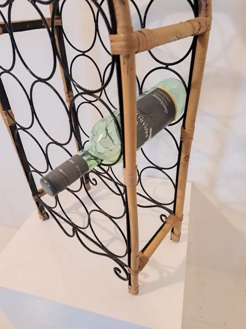 wijnrek voor 14 flessen - Vintage - IJzer (gegoten/gesmeed)