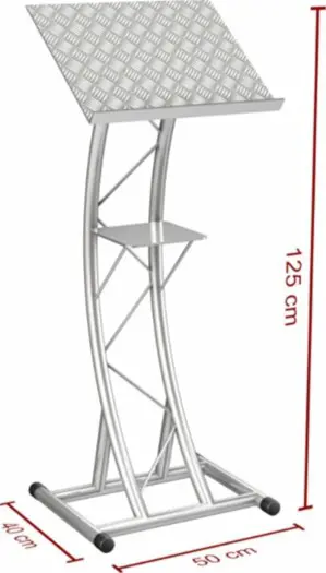 Katheder - TV statief - Folder rek - Statafel.