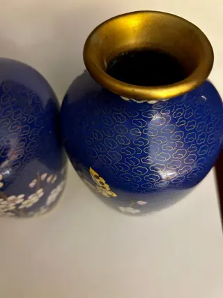 Paar vazen (2) - Messing