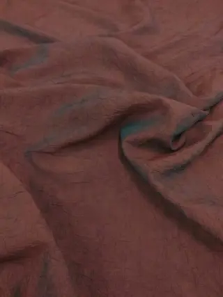 Dubbele breedte gekreukte taftstof - 550 x 300 cm - Taft - Eind 20e eeuw