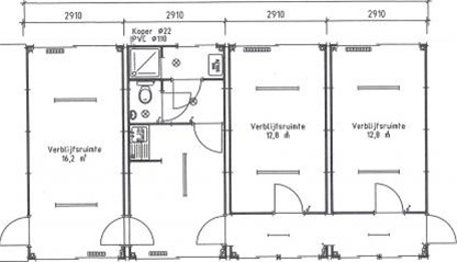 4 of 5 delige woonit