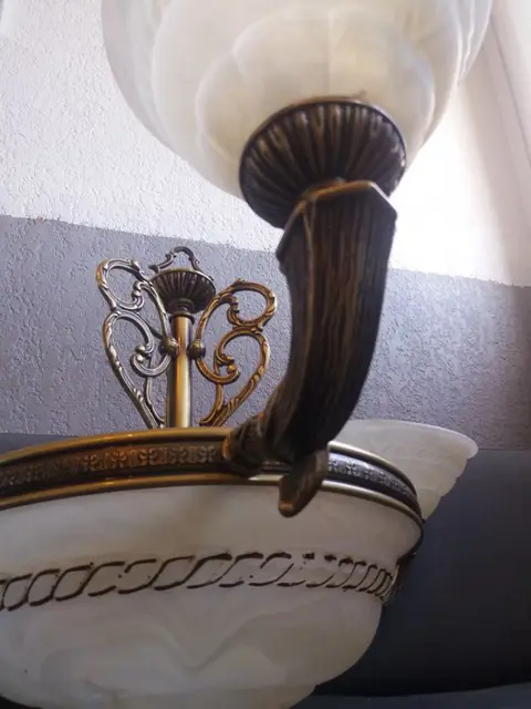 Kroonluchter (1) - Messing