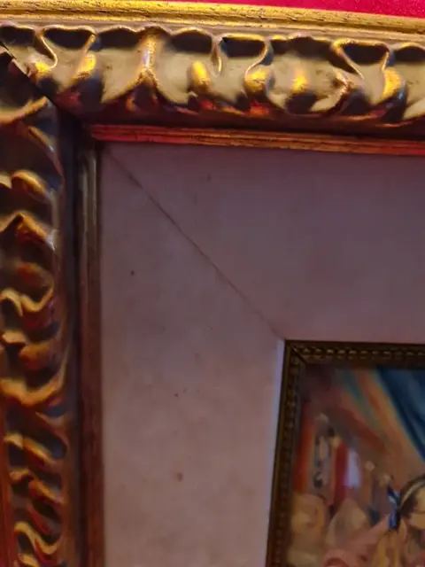 Renoir - Galeria de Arte El Greco with certificate - Vuur geëmailleerde plaat, op de manier van Limoges en boek (2) - Impressionisme - email, stof, hout, metaal